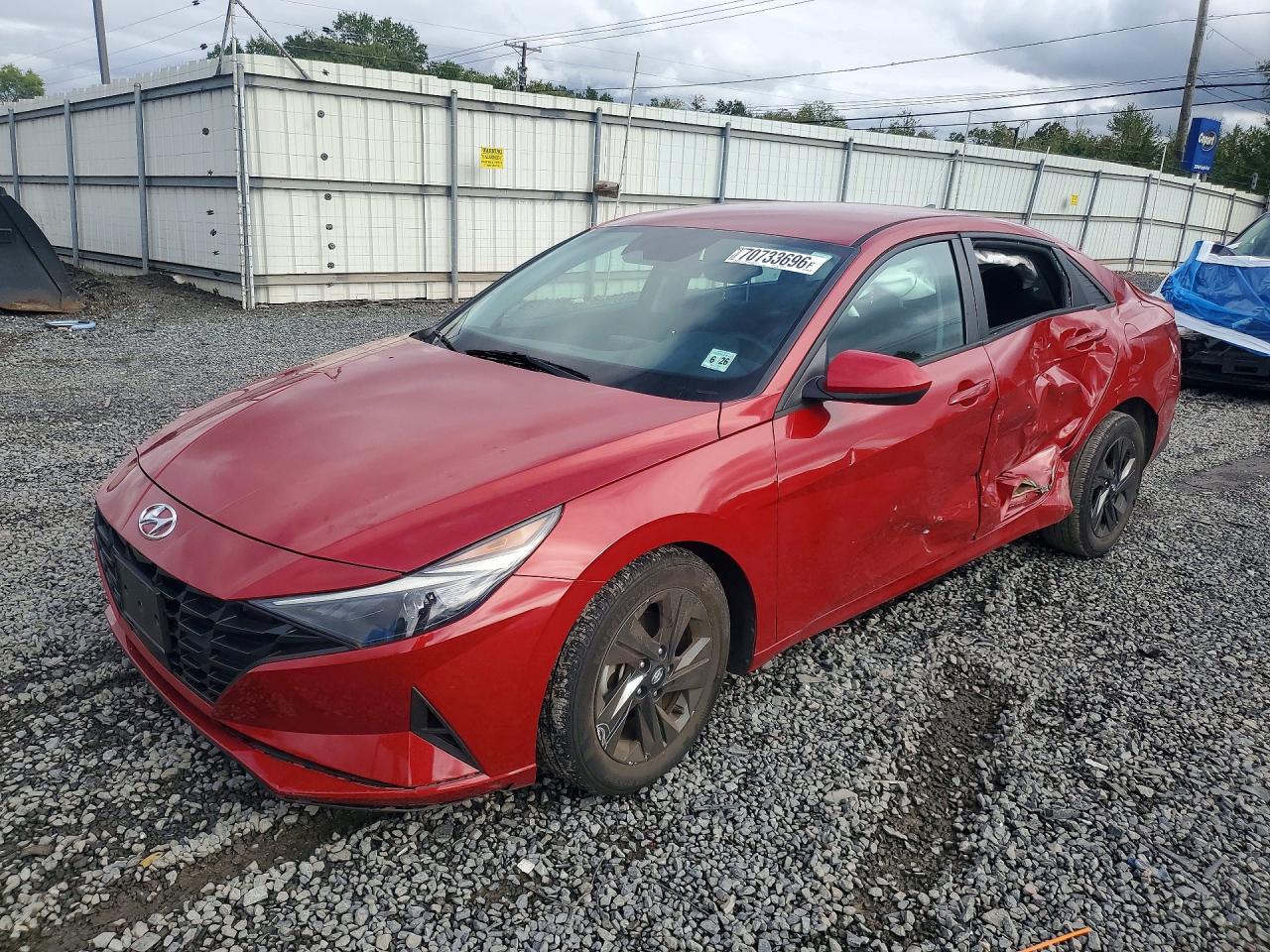 2021 HYUNDAI ELANTRA SEL | KMHLS4AG9MU105186 | UPCARS