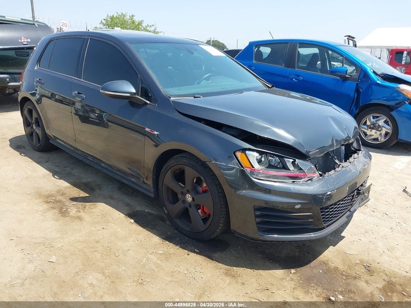 2016 VOLKSWAGEN GOLF GTI SE W/PERFORMANCE PACKAGE 4-DOOR | 3VW447AU9GM034393 | UPCARS