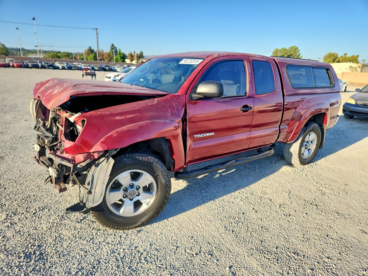 2008 TOYOTA TACOMA PRERUNNER V6 | 5TETU62N88Z486128 | UPCARS