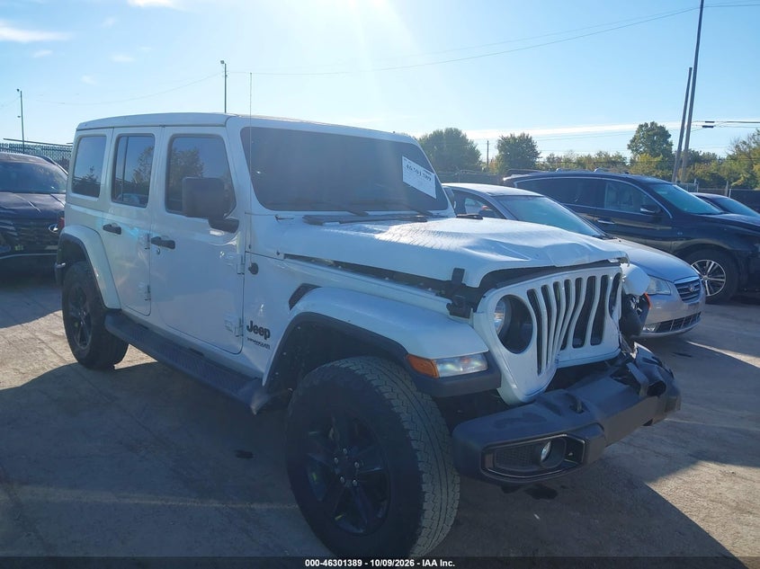 2022 JEEP WRANGLER UNLIMITED SAHARA ALTITUDE 4X4 | 1C4HJXEN9NW237121 | UPCARS