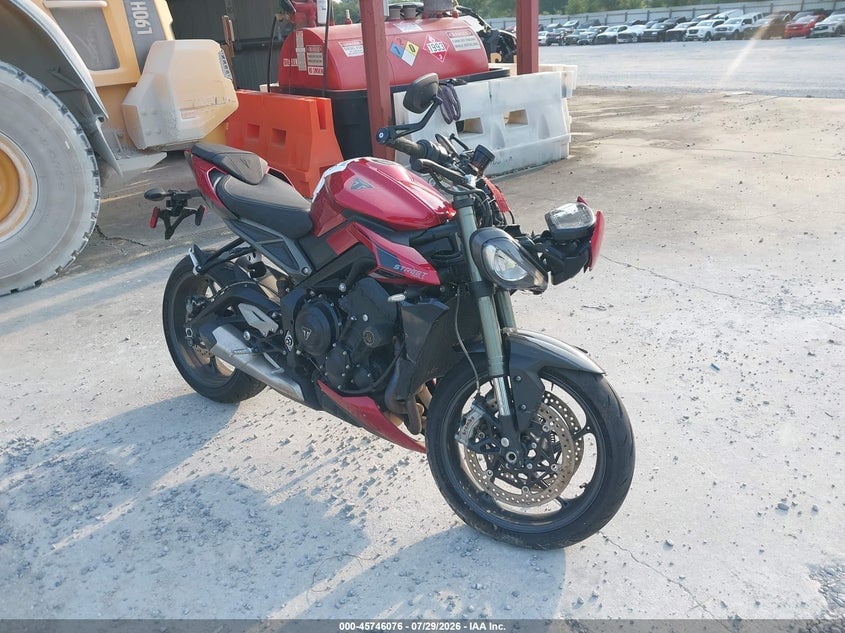2024 TRIUMPH MOTORCYCLE STREET TRIPLE 765 RS | SMTA614K0RTBU4751 | UPCARS