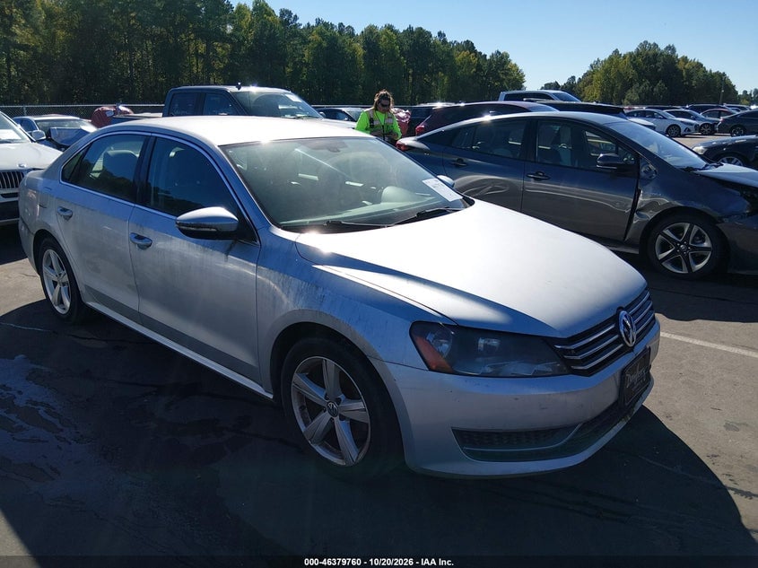 2012 VOLKSWAGEN PASSAT 2.5L SE | 1VWBP7A31CC027679 | UPCARS