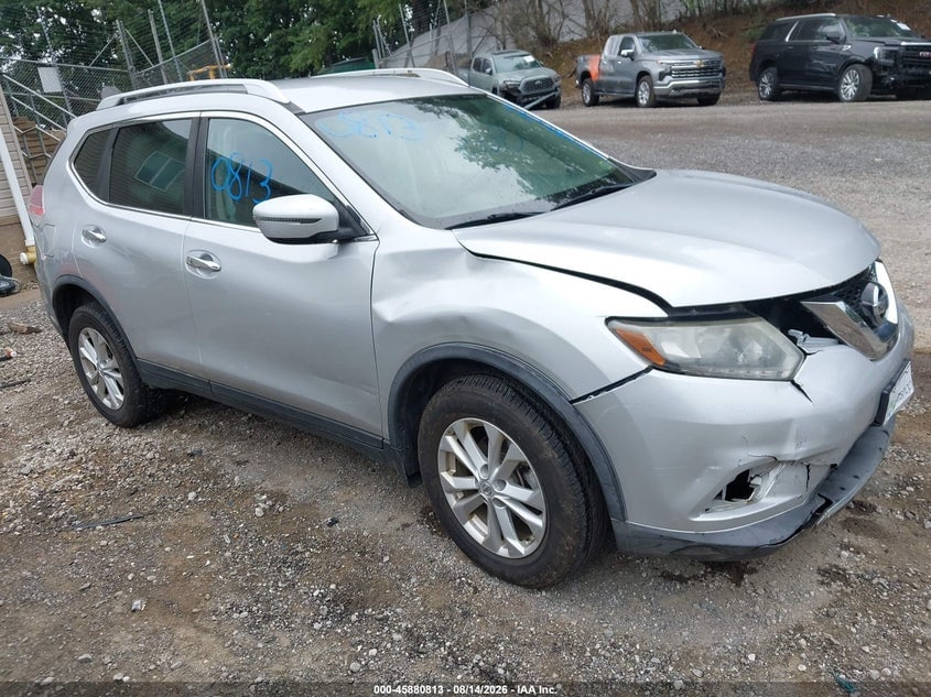 2016 NISSAN ROGUE SV | KNMAT2MV4GP634829 | UPCARS