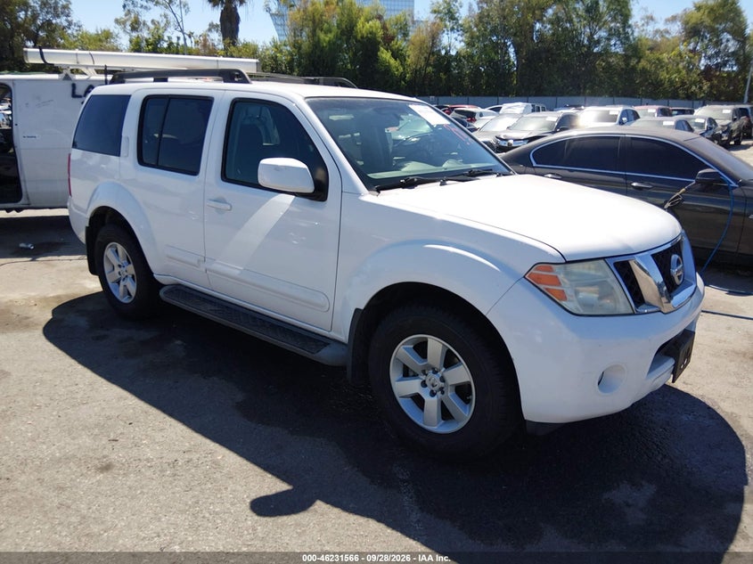 2008 NISSAN PATHFINDER SE | 5N1AR18U98C636445 | UPCARS