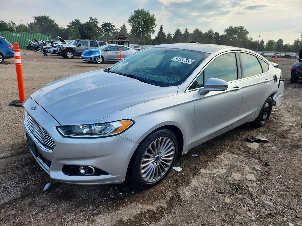 2016 FORD FUSION TITANIUM | 3FA6P0K92GR400725 | UPCARS