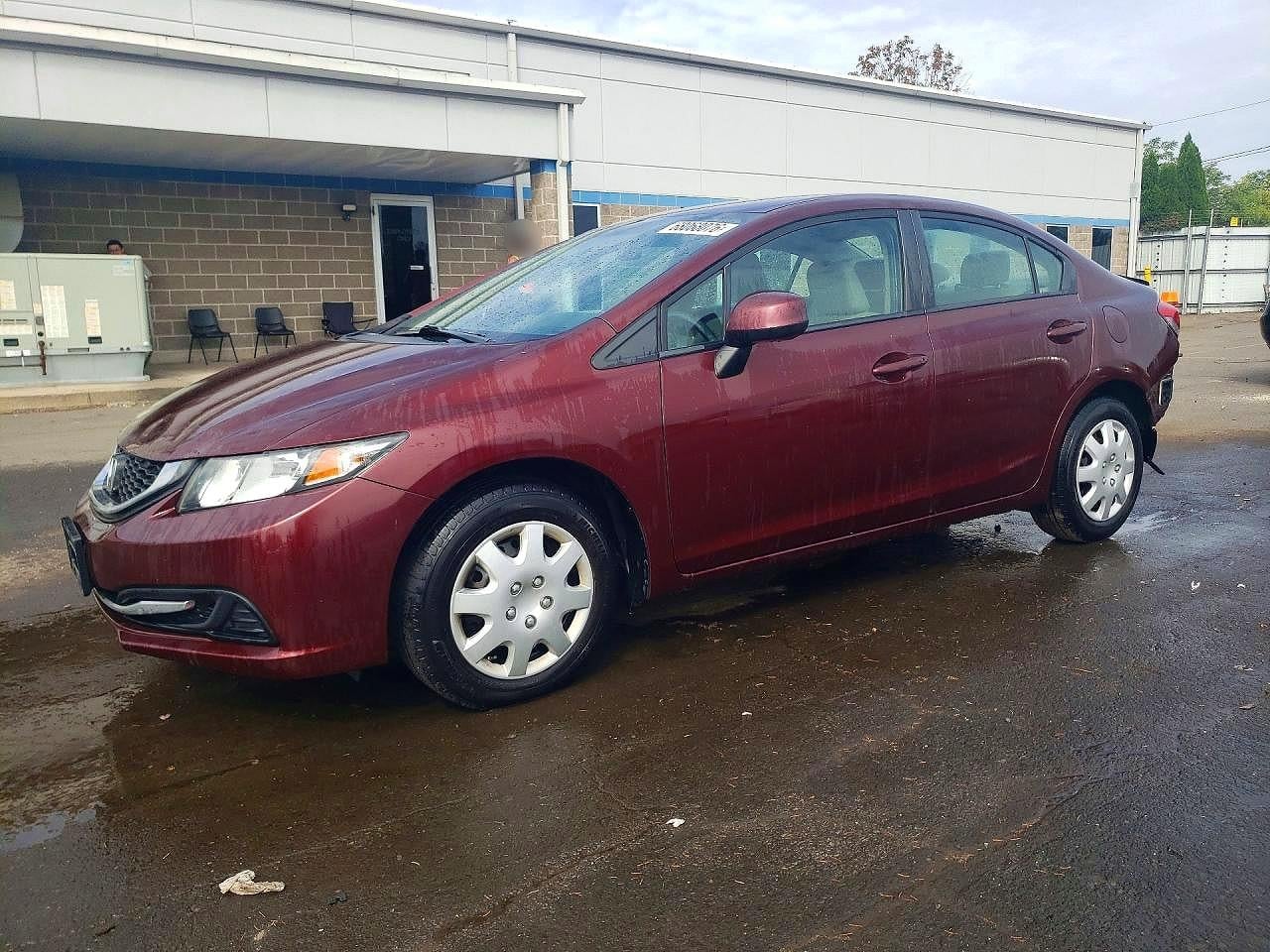 2013 HONDA CIVIC LX | 19XFB2F50DE051725 | UPCARS