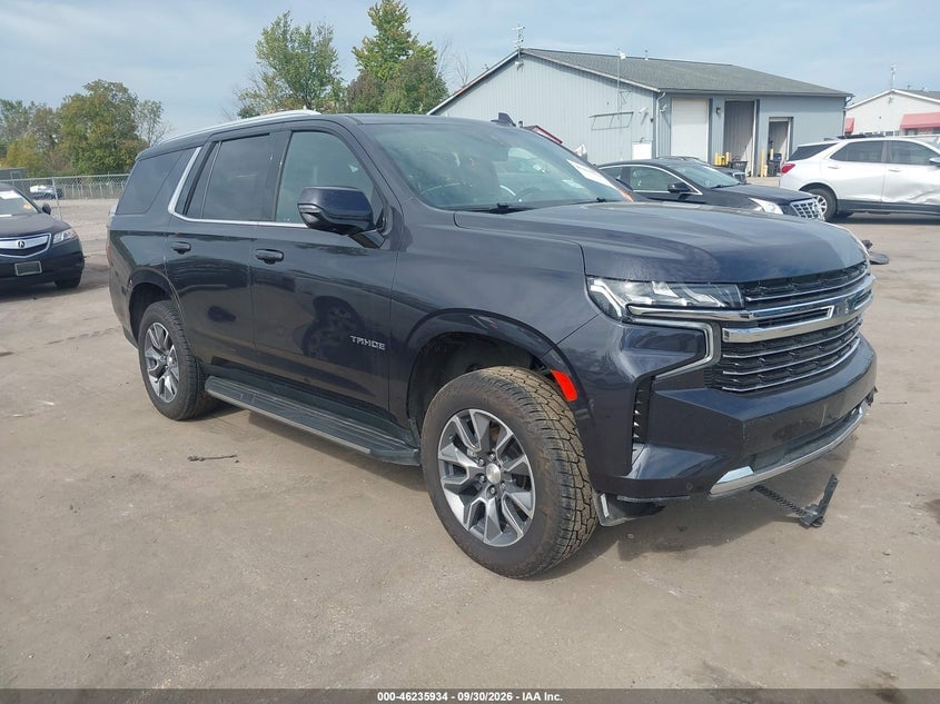 2022 CHEVROLET TAHOE 4WD LT | 1GNSKNKD5NR268729 | UPCARS