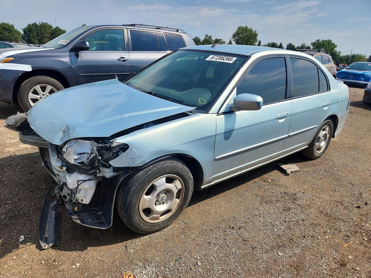 2005 HONDA CIVIC HYBRID | JHMES96645S003462 | UPCARS