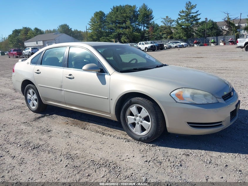 2008 CHEVROLET IMPALA LT | 2G1WT58N589239813 | UPCARS