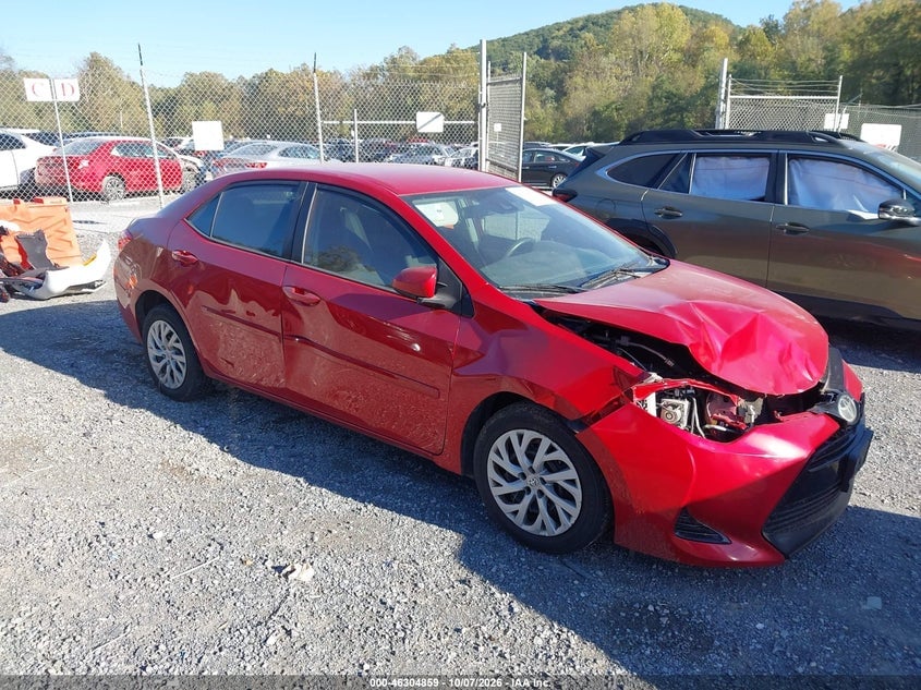 2017 TOYOTA COROLLA LE | 2T1BURHEXHC847868 | UPCARS