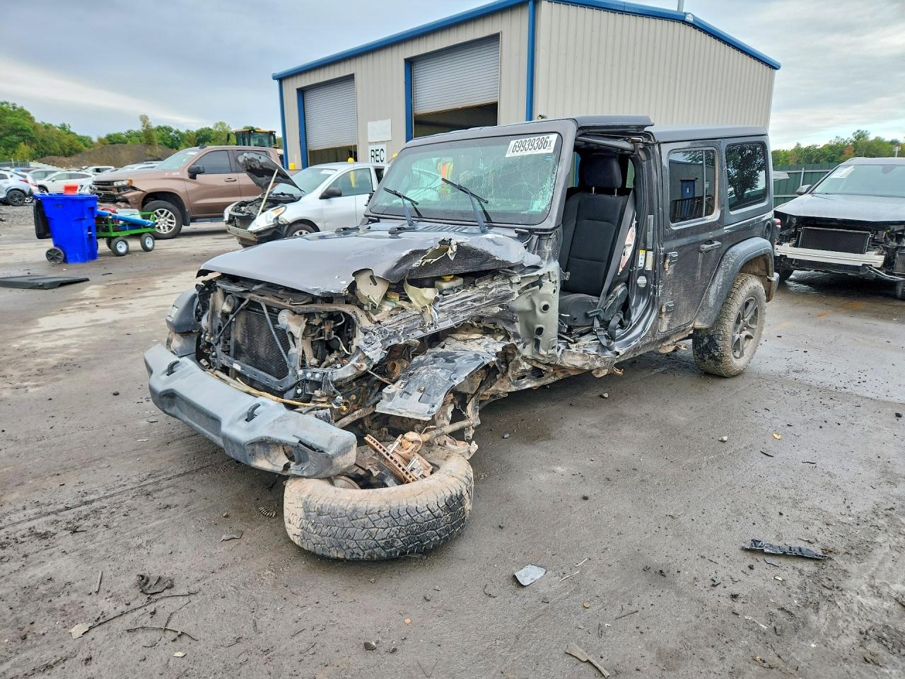 2018 JEEP WRANGLER SPORT | 1C4HJXDG6JW247442 | UPCARS