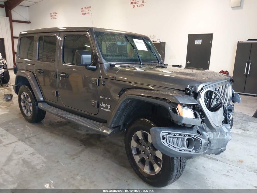 2018 JEEP WRANGLER UNLIMITED SAHARA 4X4 | 1C4HJXEN3JW283778 | UPCARS