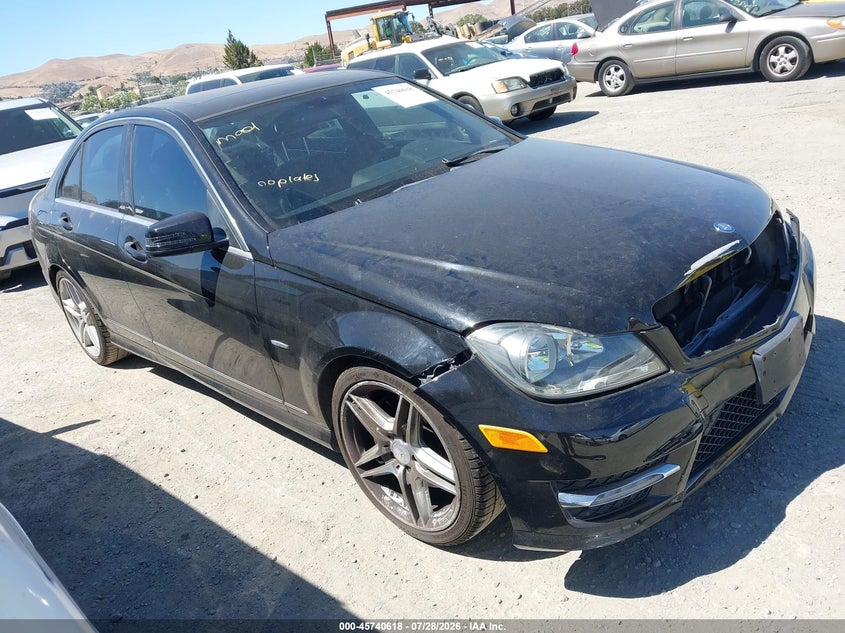 2012 MERCEDES-BENZ C 350 SPORT | WDDGF5HB6CR221981 | UPCARS