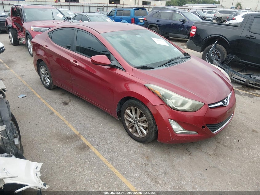 2014 HYUNDAI ELANTRA SE | 5NPDH4AE2EH469385 | UPCARS