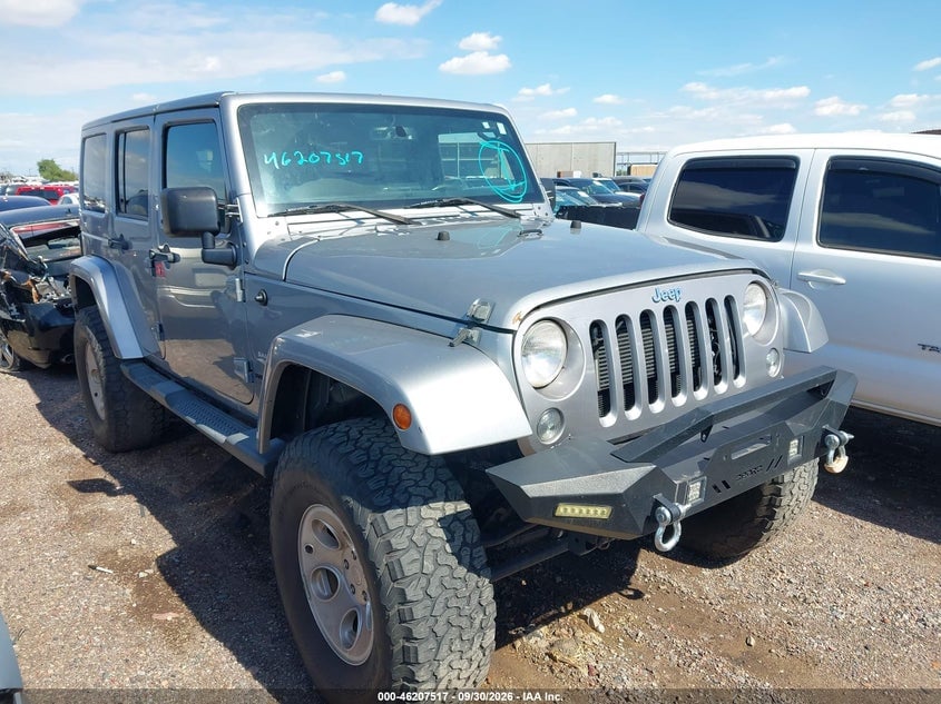 2014 JEEP WRANGLER UNLIMITED SAHARA | 1C4BJWEGXEL253699 | UPCARS