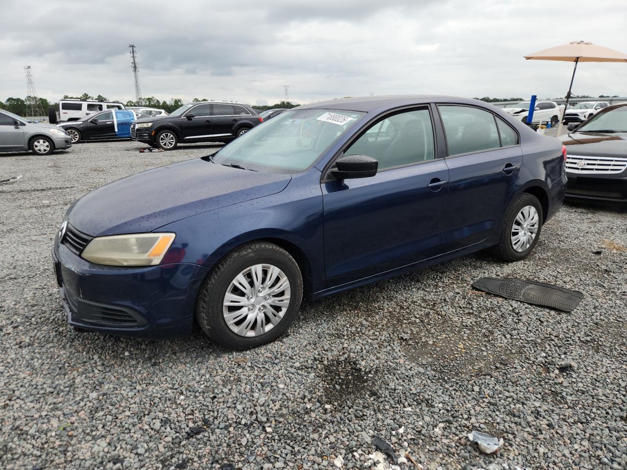 2013 VOLKSWAGEN JETTA BASE | 3VW2K7AJ5DM424891 | UPCARS