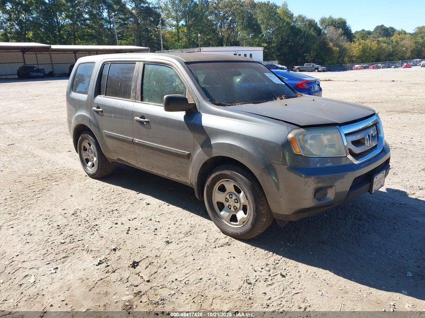 2011 HONDA PILOT LX | 5FNYF4H23BB100404 | UPCARS