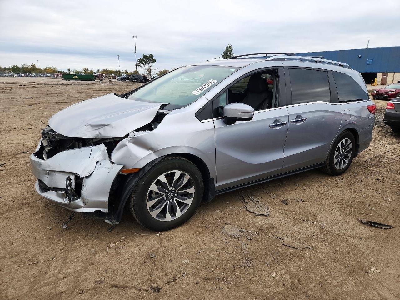2021 HONDA ODYSSEY EXL | 5FNRL6H78MB041454 | UPCARS
