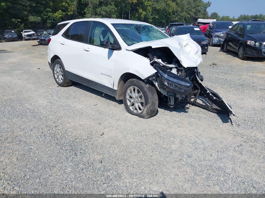 2022 CHEVROLET EQUINOX FWD LS | 3GNAXHEV3NS236586 | UPCARS