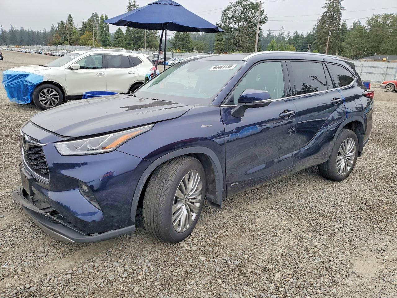 2025 TOYOTA HIGHLANDER PLATINUM | 5TDEBRCH1SS662062 | UPCARS