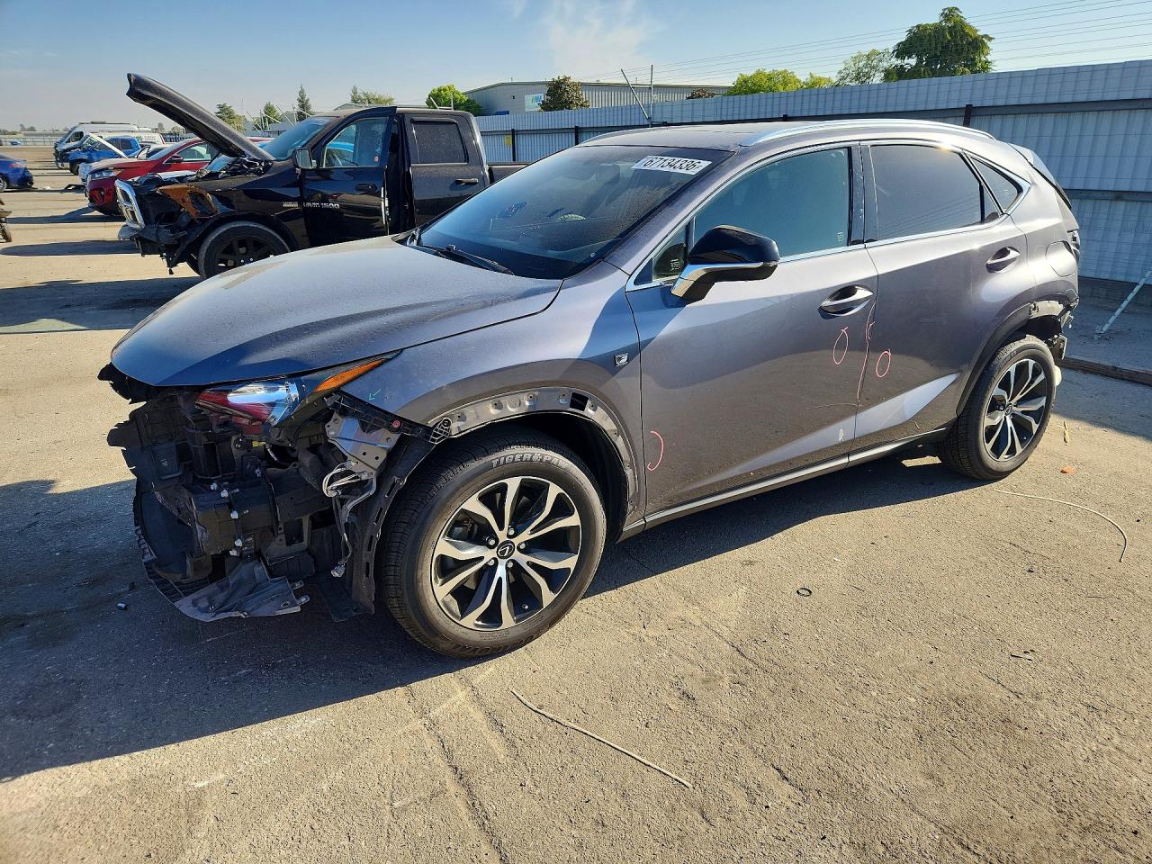 2016 LEXUS NX F SPORT | JTJBARBZ1G2053484 | UPCARS