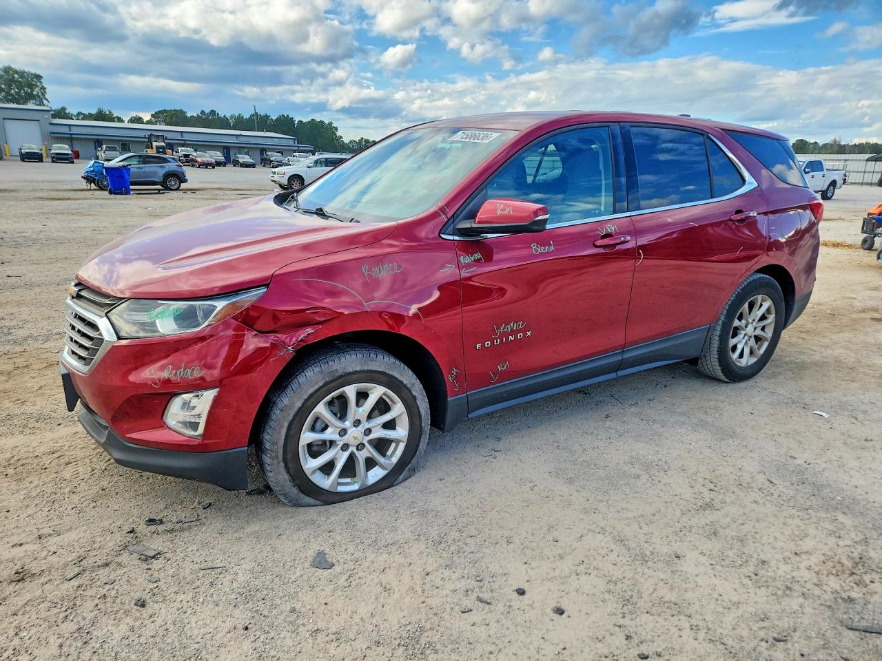 2018 CHEVROLET EQUINOX LT | 2GNAXSEV6J6134706 | UPCARS