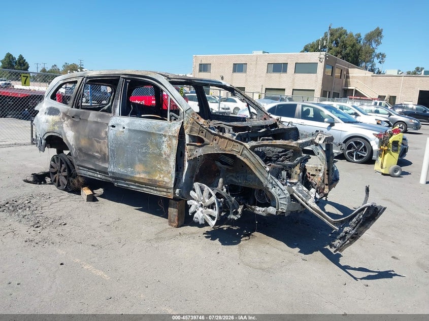 2021 HONDA PILOT 2WD EX-L | 5FNYF5H55MB045859 | UPCARS