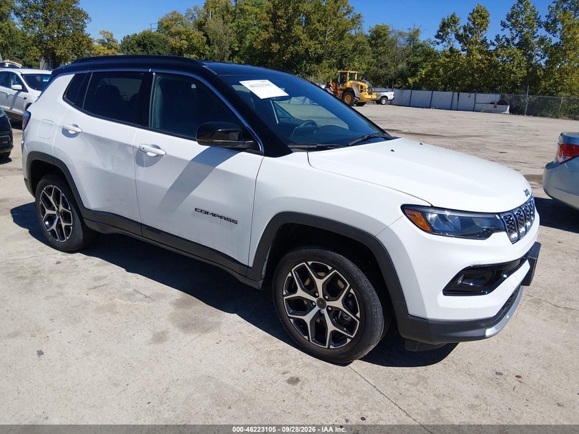 2025 JEEP COMPASS LIMITED 4X4 | 3C4NJDCN7ST518677 | UPCARS