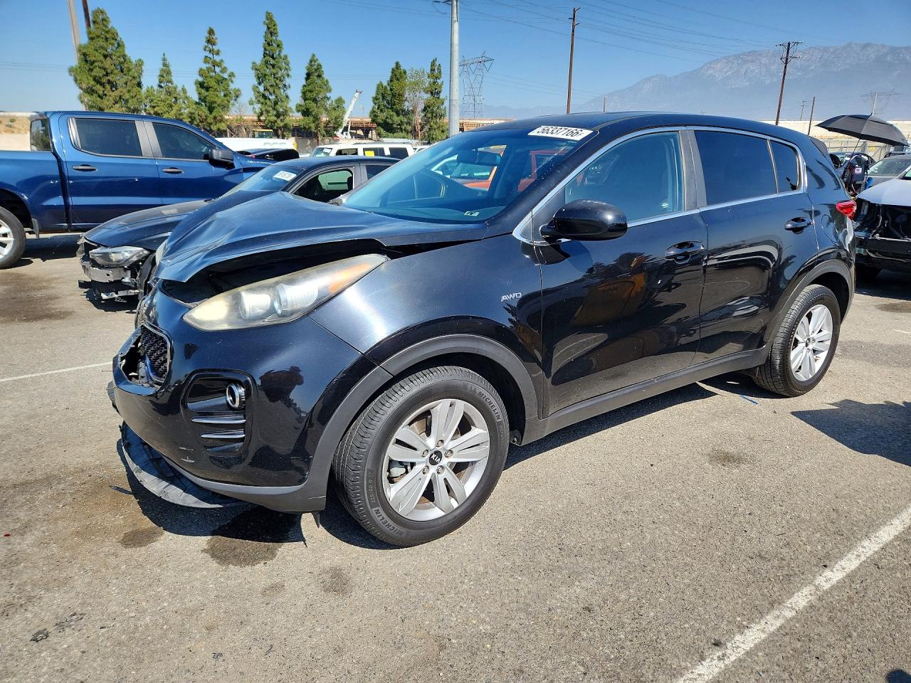 2017 KIA SPORTAGE LX | KNDPMCACXH7080214 | UPCARS