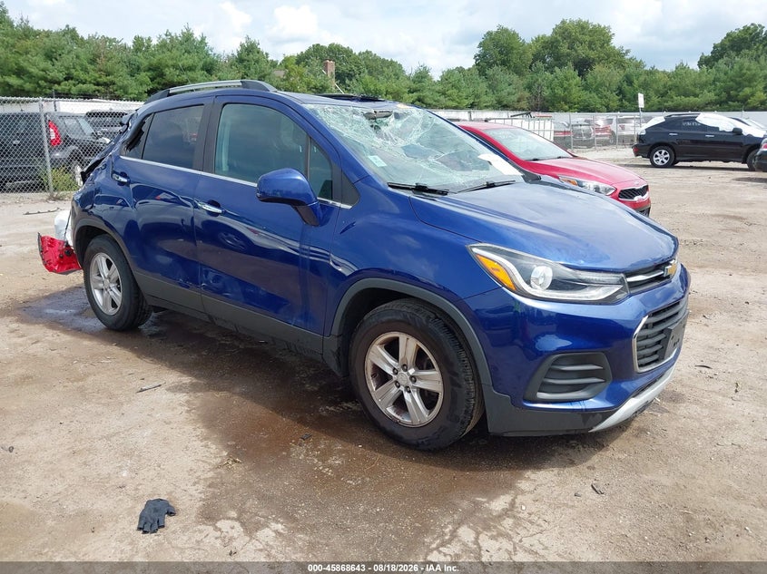 2017 CHEVROLET TRAX LT | 3GNCJLSBXHL190387 | UPCARS