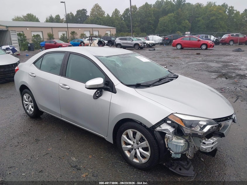 2015 TOYOTA COROLLA LE | 2T1BURHEXFC243556 | UPCARS