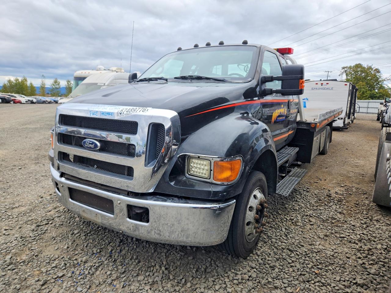 2007 FORD F650 SUPER DUTY | 3FRWX65B87V512600 | UPCARS