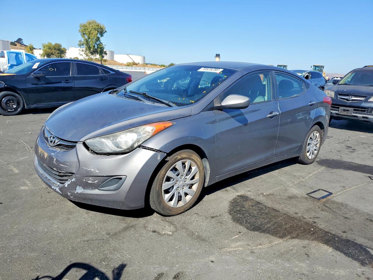 2012 HYUNDAI ELANTRA GLS | 5NPDH4AE1CH078032 | UPCARS
