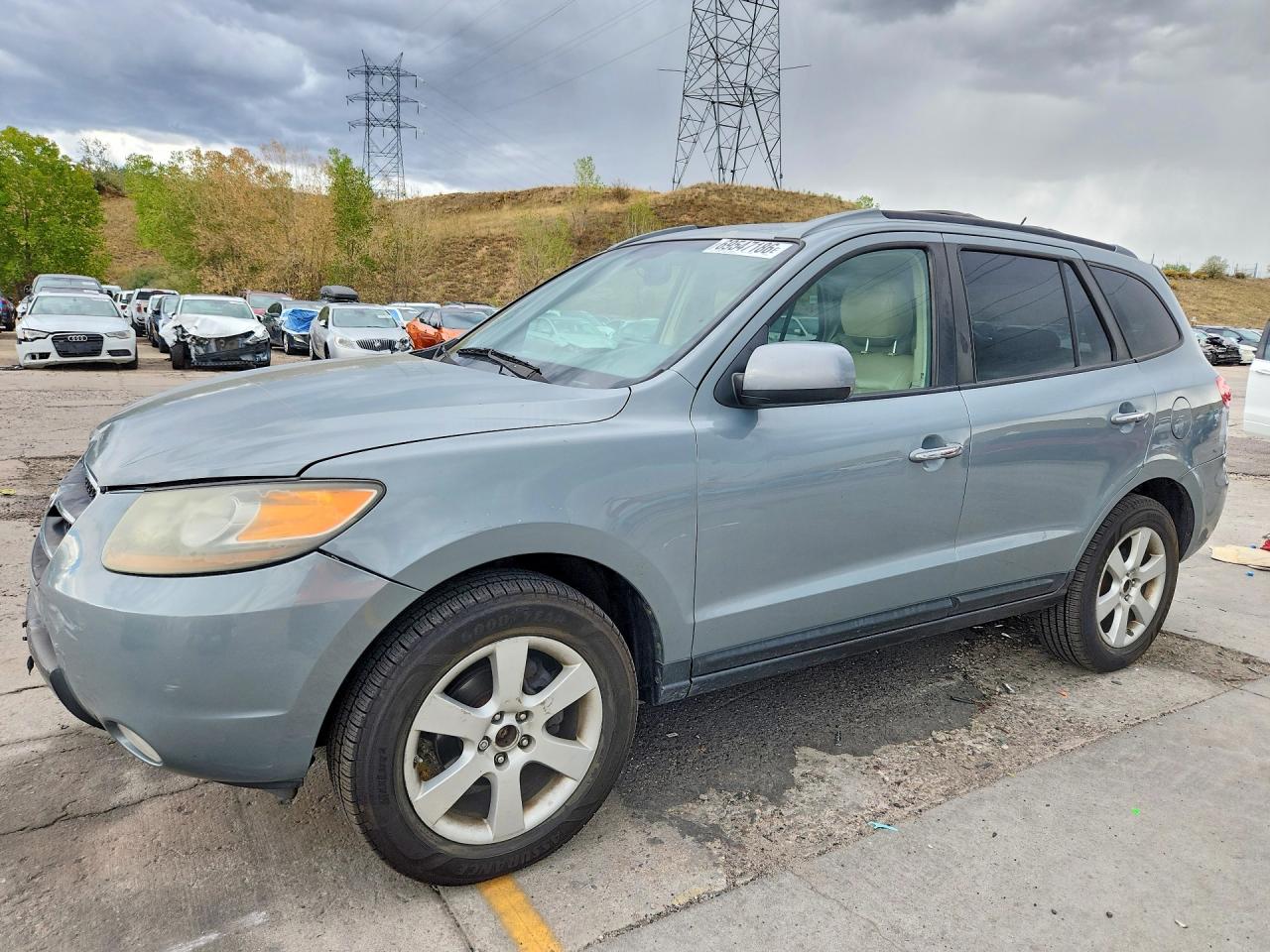 2007 HYUNDAI SANTA FE SE | 5NMSH73E37H040245 | UPCARS
