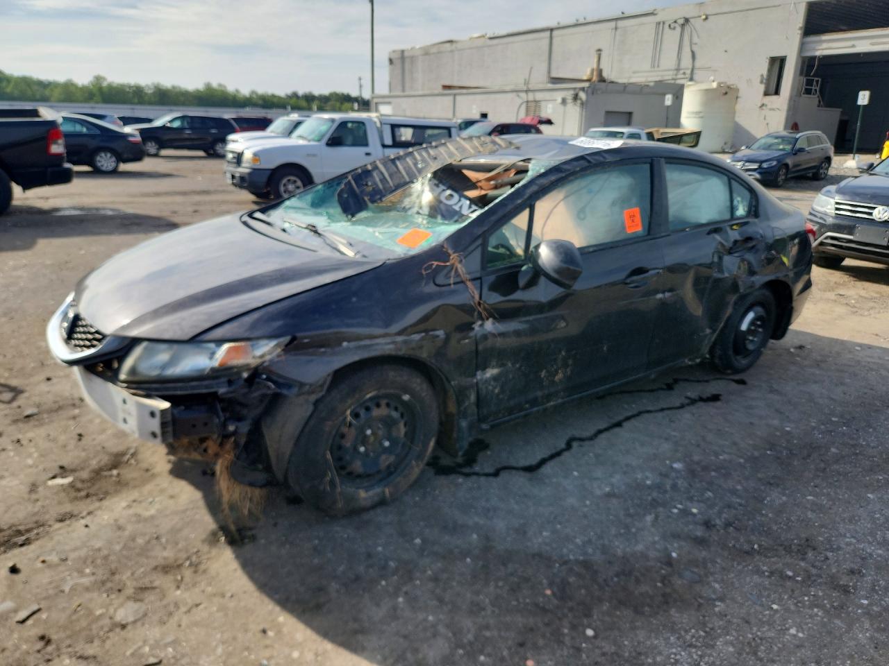 2013 HONDA CIVIC LX | 19XFB2F51DE264635 | UPCARS