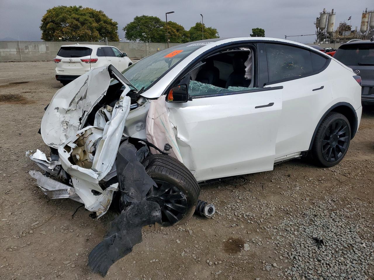 2021 TESLA MODEL Y | 5YJYGDEE1MF199531 | UPCARS