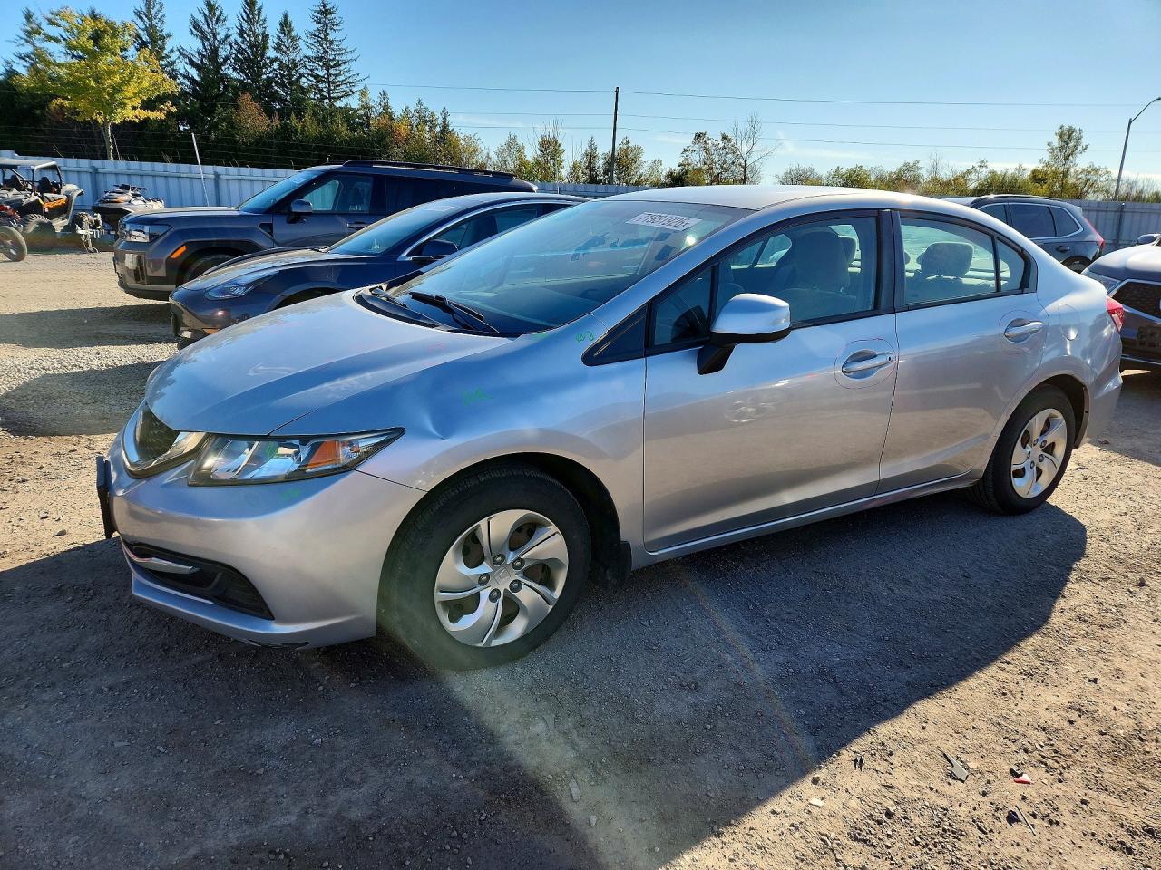 2013 HONDA CIVIC LX | 2HGFB2F49DH019594 | UPCARS