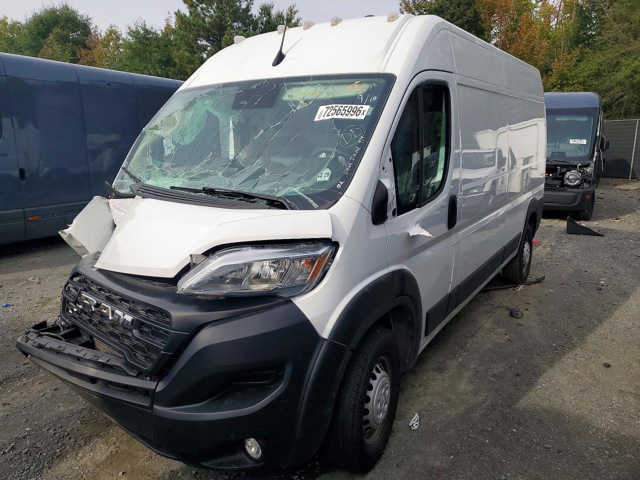 2025 RAM PROMASTER 2500 HIGH | 3C6LRVDG9SE519542 | UPCARS