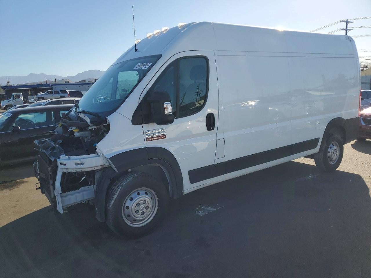 2021 RAM PROMASTER DELIVERY VAN | 3C6LRVDG1ME566342 | UPCARS