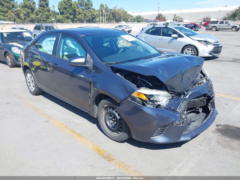 2016 TOYOTA COROLLA LE | 5YFBURHE9GP409244 | UPCARS