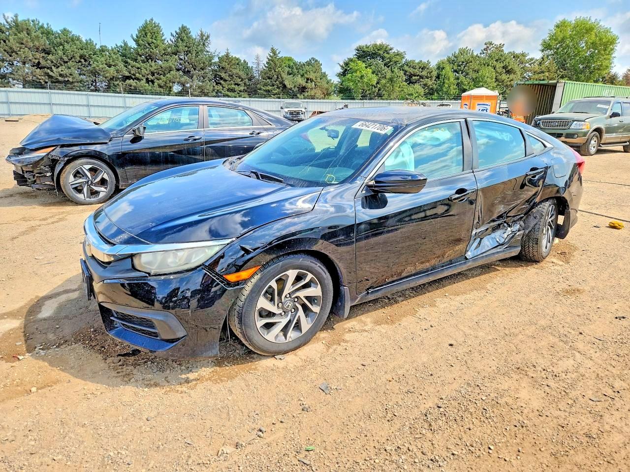 2016 HONDA CIVIC EX | 19XFC2F72GE016638 | UPCARS