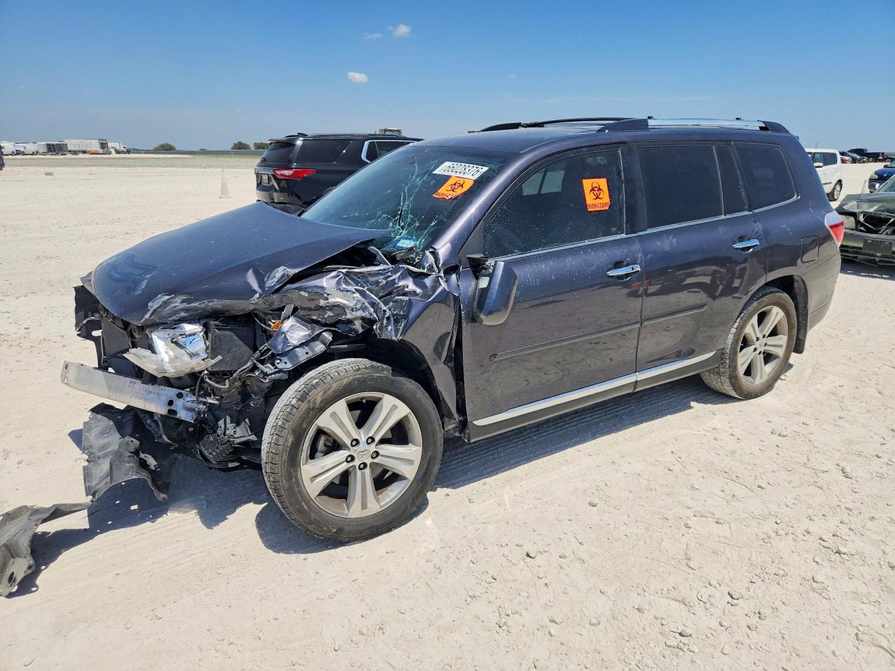 2013 TOYOTA HIGHLANDER LIMITED | 5TDYK3EH7DS109605 | UPCARS