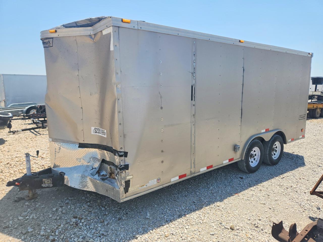2006 HAUL MARK IND TRAILER HAULMARK TS8.5X18T2 ENCLOSED CARGO | 16HGB18226K007976 | UPCARS