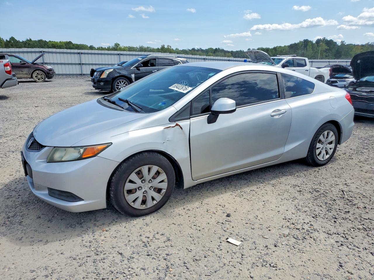 2012 HONDA CIVIC LX | 2HGFG3B52CH542900 | UPCARS