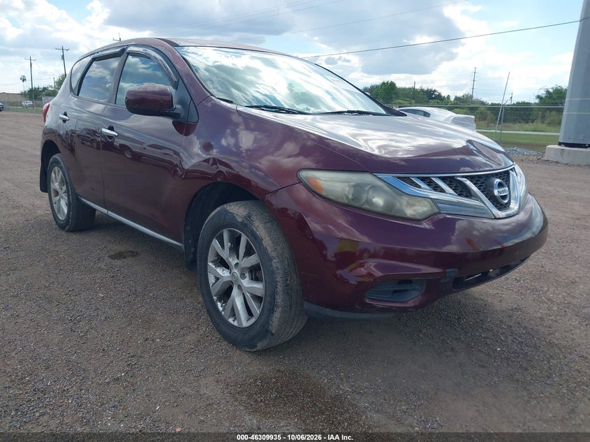 2011 NISSAN MURANO S | JN8AZ1MW6BW173976 | UPCARS