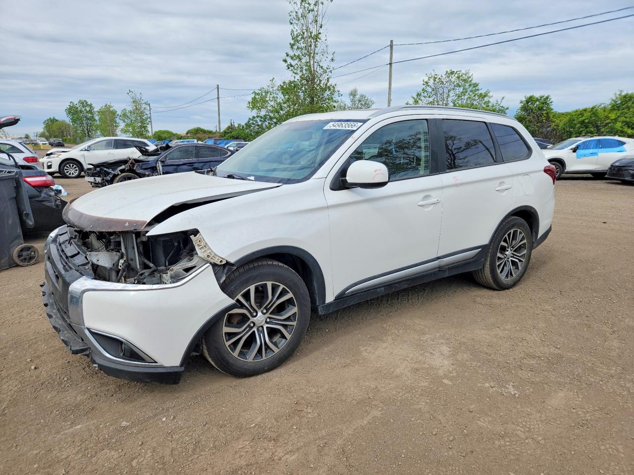 2016 MITSUBISHI OUTLANDER ES | JA4AZ2A39GZ605004 | UPCARS