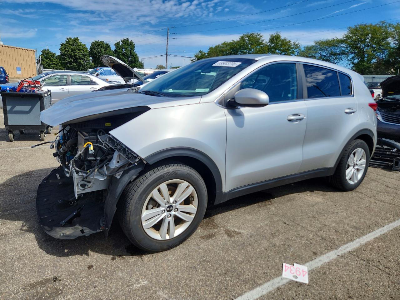 2018 KIA SPORTAGE LX | KNDPM3AC0J7458191 | UPCARS