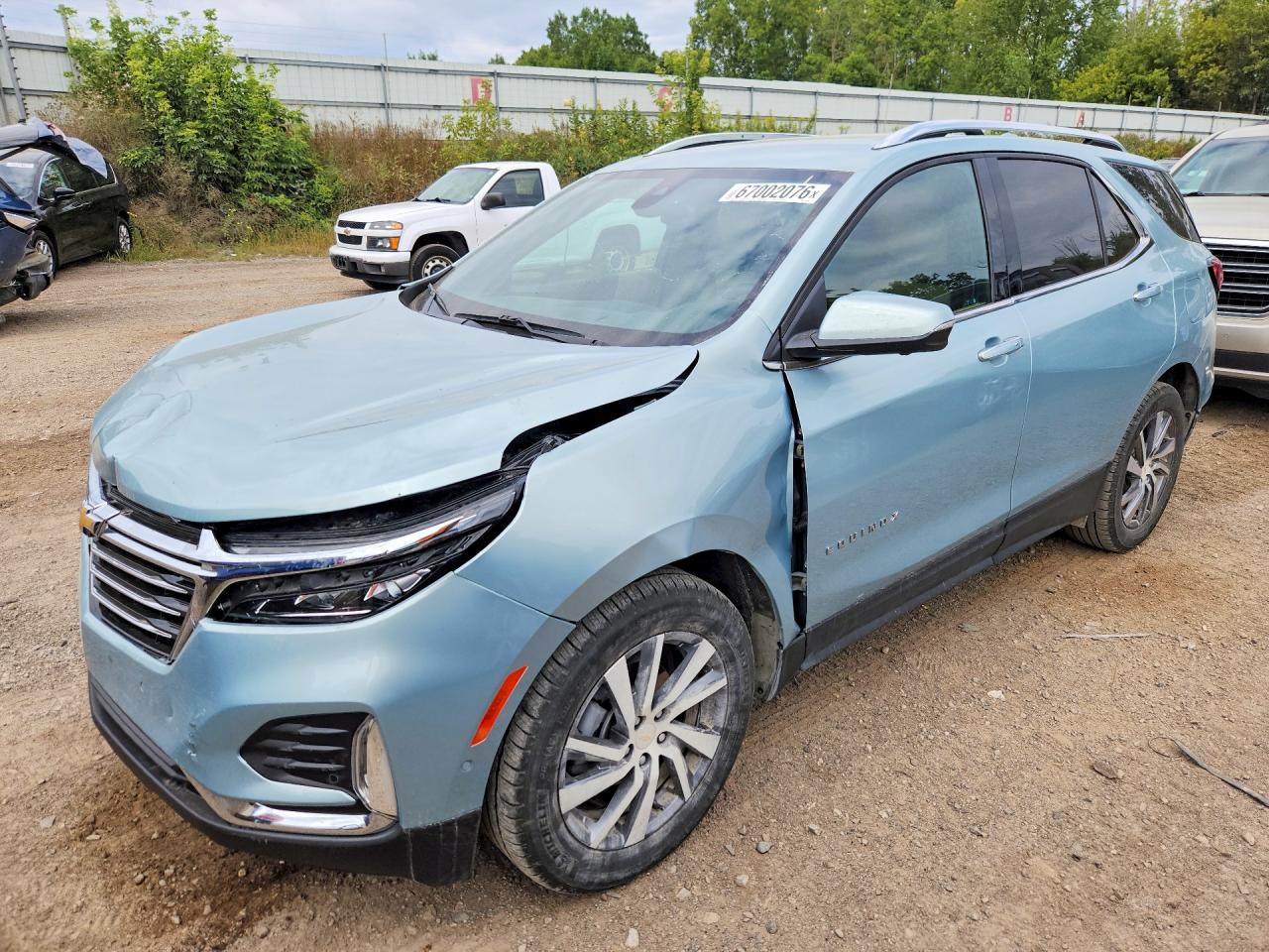 2022 CHEVROLET EQUINOX PREMIER | 2GNAXXEV4N6112870 | UPCARS