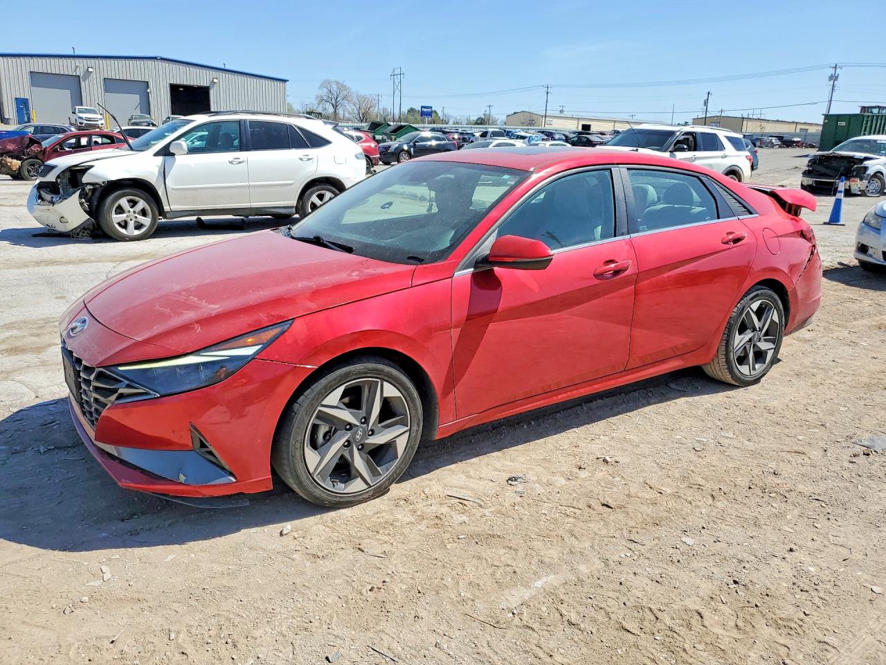 2023 HYUNDAI ELANTRA | 5NPLP4AG3PH108752 | UPCARS