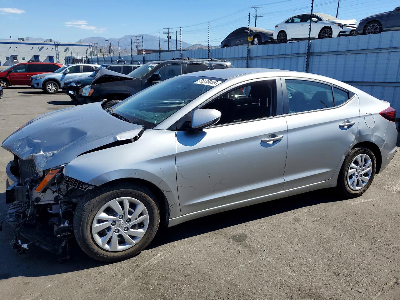 2020 HYUNDAI ELANTRA SE | 5NPD74LF5LH604400 | UPCARS